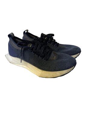 Allbirds Wool Flyer Mizzle Running Shoes Sneakers Navy Blue Sz 8.5